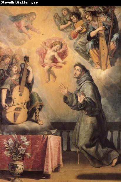 Vincenzo Carducci The Vision of St.Anthony of Padua